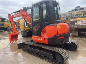 Excavadora Kubota U55 usada original de Japón, 5.5 toneladas, miniexcavadora de cola cero, en stock, lista para enviar, en buen estado de funcionamiento. - Product Image 4