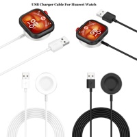 Câble de charge USB rapide 1M pour Huawei Watch GT6, GT5, GT4, Fit4, base de charge magnétique pour Huawei Watch GT6 Pro