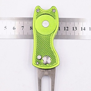 Herramienta de Reparación de Divots de <span class=keywords><strong>Golf</strong></span> Automática, Plegable, de Metal, con Logotipo Personalizado, Caja de Regalo con Marcador de Pelota, Precio de Fábrica - Product Image 4