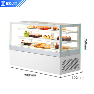 Vitrina Refrigerada para Pasteles Estilo Assic, Refrigerador de Vidrio Personalizado al por Mayor para Panadería Tradicional - Product Image 4