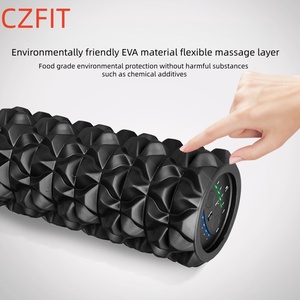 CZFIT New Generation High-quality Electric Yoga Column Portable <b>Foam</b> Vibration Back Massage Relaxation - Product Image 1