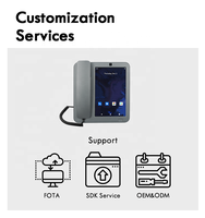 Fente pour carte SIM 8 pouces appel de bureau vidéo téléphone sans fil fixe 4G VoLTE GSM LTE carte SIM fixe WiFi téléphone de bureau SIM intelligent