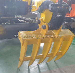 Largeur personnalisée OEM Râteau à racines Accessoire pour excavatrice à godet Produit fourni en usine - Product Image 6