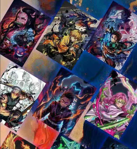 Nouvelle collection Junyi Demonslayed & Pokemoned, cartes à collectionner, personnages d'anime rares, cartes à jouer pour enfants - Product Image 4