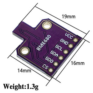 Sensor de presión de humedad y temperatura Digital BME680, módulo de Sensor de gran altitud, placa de desarrollo, MCU-<span class=keywords><strong>680</strong></span> - Product Image 5
