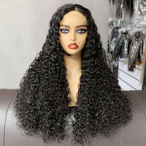 Top Density Luxury Curl 26inch 5x5 Closure Lace Human Hair Natural <b>Black</b> Transparent <b>Long</b> Sizes Funmi Luxury Curl Women Hair <b>Wig</b> - Product Image 1