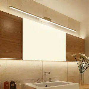 China 60Cm Zwart/Wit Ip44 Waterdichte Moderne Badkamer Indoor Licht Decoratief Led Spiegellicht