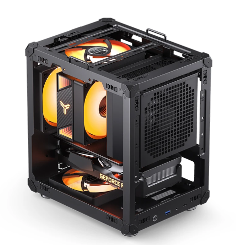 C6-ITX Aluminum Alloy Gaming Computer Case Mid Tower with ATX M-ATX Mini-ITX MicroATX MATX Form Factors Stock Available