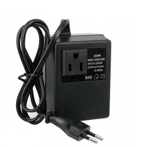 Transformateur convertisseur de tension 200W abaisseur 220V à 110V AC transformateur de tension de voyage abaisseur - Product Image 2
