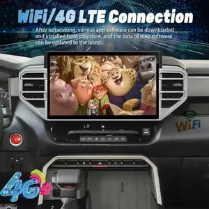 Reproductor Multimedia HU para Toyota Tundra 2020-2024 Sequoia, Navegación GPS, Radio para Auto, Pantalla QLED Android CarPlay de 14.6 Pulgadas, Estéreo DSP - Product Image 6