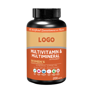 Integratore Multivitaminico per Donne OEM/ODM - Vendita all'Ingrosso di Integratori Quotidiani per Adulti, Supporto Immunitario e Aumento di Energia - Product Image 1