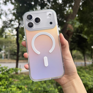 IMD เคสมือถือระบบแม่เหล็กไล่ระดับสีเลเซอร์สุดหรูสำหรับ iPhone 17 PRO MAX AIR - Product Image 1