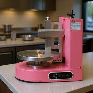 Machine à décorer les gâteaux Vevor, 4-12 pouces, étaleur de glaçage en acier inoxydable, commande numérique, équipement de boulangerie - Product Image 2
