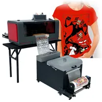 Dtg impressora multicamisa impressora, tela sensível ao toque a4 tamanho dtf cor impressora de filme
