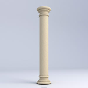 Molde de Pilar romano de plástico ABS tallado molde de hormigón de apariencia redonda para decoración de Villa (para pilares principales de puerta pilares laterales) - Product Image 1