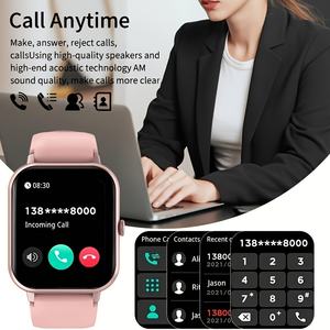 Reloj Inteligente Cuadrado SENBONO ZL54CJ para Mujer, Llamadas por Bluetooth, Frecuencia Cardíaca, Modo Deportivo, Monitor de Actividad Física, Reloj Inteligente Impermeable para Hombre, Compatible con IOS y Android - Product Image 4