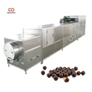 Полностью Автоматическая производственная линия для изготовления Шоколадных Бобов/машина для производства шоколадных батончиков