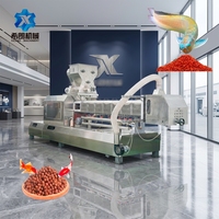 Équipement de ligne de production d'aliments pour poissons et animaux de compagnie avec engrenages et pompe pour aliments pour poissons, chiens et chats - Fabricant du Shandong