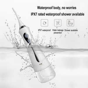 Irrigador Dental Recargable de 230 ml para el Cuidado Bucal, Limpiador de Dientes, Resistente al Agua IP7X, Portátil - Product Image 3