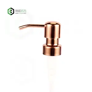 28/410 32/410 24/410 Multi Color Black Rose Gold Stainless Steel Dispenser Pumps Shampoo Foam Soap Pump