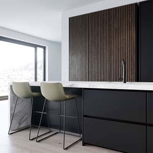 Santopova Modern Designs Luxury Island Solid Surface Plywood Storage Kitchen Units Set Modern <b>Cabinets</b> Corner Wall <b>Cabinets</b> - Product Image 4