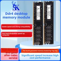Skddr4 Memory Stick de bureau 8G 2400 2666 2133 3200 Ordinateur compatible ECC Memoria Ram 32G16G Ordinateur portable RAM Capacité 4G en stock