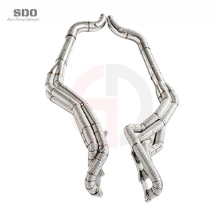 เฮดเดอร์ไอเสีย SD Performance สำหรับรถฟอร์ด มัสแตง จีที <span class=keywords><strong>5</strong></span>.<span class=keywords><strong>0</strong></span> วี8 รุ่น S550/S650 ปี 2015-2026 ทำจากสแตนเลส พร้อมแผ่นกันความร้อน - Product Image 3