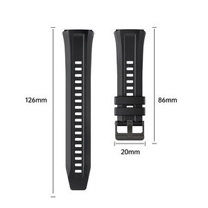 Correa de reloj inteligente de silicona suave para Huawei Watch GT5 Pro 45mm Universal 22mm correa de reloj inteligente para <span class=keywords><strong>COROS</strong></span> <span class=keywords><strong>PACE</strong></span> 3 APEX 2PRO 46mm - Product Image 2