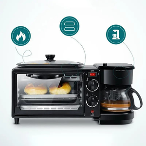 ISolfan Machine à petit-déjeuner intelligente portable multifonctionnelle micro-ondes grand ensemble de petit-déjeuner trois en un <span class=keywords><strong>grille</strong></span>-<span class=keywords><strong>pain</strong></span> <span class=keywords><strong>bouilloire</strong></span> cafetière - Product Image 3