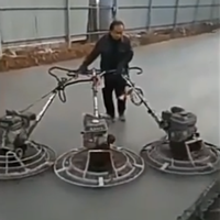 CE39" Vente directe usine 1000mm Finitionuse à béton diesel de type hélicoptère pour routes, en acier inoxydable galvanisé