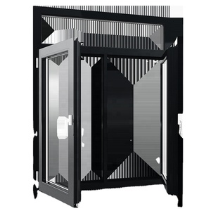 Machine à rouleaux poignée affleurante barres de sécurité pièces métalliques Upvc Rv Angle bouchon en aluminium 2022 faisant gril en bois fenêtre coulissante - Product Image 4