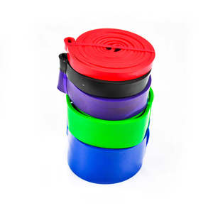 Pull-up banden met aangepast logo, OEM fitness resistance banden, latex rubber, latex workout apparatuur, elastische trainingsbanden - Product Image 3