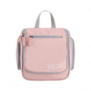 Bolsa de Aseo Multifuncional de Gran Capacidad para Viajes de Negocios, Impermeable, de Poliéster, Bolsa de Almacenamiento de Cosméticos Colgante para Viaje - Product Image 1