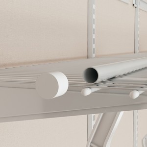 8ft מתכת קיר חוט ארון בגדים אחסון מארגן חוט מדפים ארון מערכת עבור חדר שינה - Product Image 5