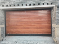 Puertas de Garaje Enrollables Rápidas Automáticas Modernas Personalizadas, Accionadas por Motor Eléctrico, de Aleación de Aluminio para Villas y Uso Industrial