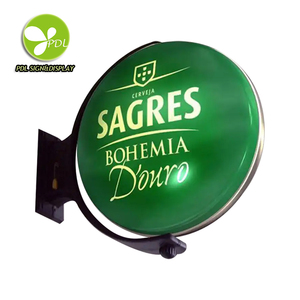 Tùy chỉnh không thấm nước chân không hình thành Acrylic cửa hàng phía trước và trở lại hiển thị dọc giá rẻ signage hiển thị ngoài trời với hộp Đèn - Product Image 1