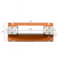 Machine de soudage Laser YAG lampe unique cavité en céramique utiliser lampe au xénon 8*125*270mm tige de cristal 7*145mm