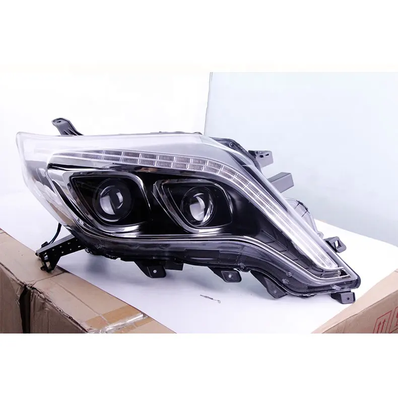 For Prado 2014-2016 Modify LED Headlight mit Double Optical Lens