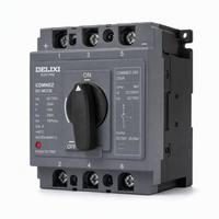 Disjoncteur à boîtier moulé Delixi CDMNEZ série DC MCCB 1500V pour systèmes solaires photovoltaïques 200-630A 2-4P pour systèmes d'énergie renouvelable