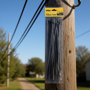 Attaches-câbles Vito 7,0x350mm en nylon avec protection UV, 25 pièces - Product Image 3