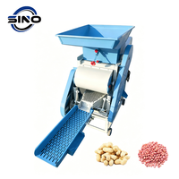 Machine à décortiquer les cacahuètes populaire, décortiqueuse de graines agricoles, décortiqueuse de cacahuètes professionnelle électrique