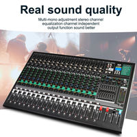 Console de mixage audio professionnelle OEM DX24C, 24 canaux, pour scène, avec interface audio USB
