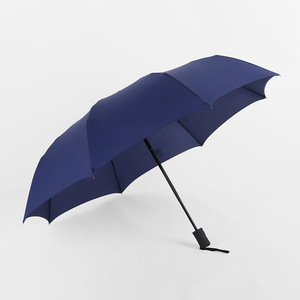 <span class=keywords><strong>Parapluie</strong></span> Automatique <span class=keywords><strong>Pliant</strong></span> pour <span class=keywords><strong>Homme</strong></span> et Femme, <span class=keywords><strong>Parapluie</strong></span> Automatique à Trois Plis, Coupe-Vent, Poignée d'Ouverture Automatique, Vente en Gros, Couleur Unie - Product Image 3