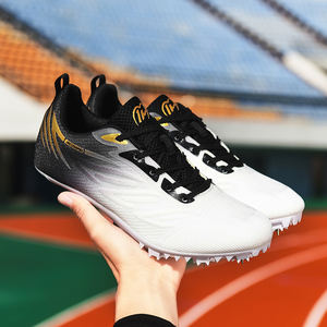 Personalizado Hombres y Mujeres Fútbol Zapatos para correr <span class=keywords><strong>Spikes</strong></span> al aire libre Unisex <span class=keywords><strong>Atletismo</strong></span> Correr Pista y campo Deporte <span class=keywords><strong>Spikes</strong></span> Zapatos - Product Image 2
