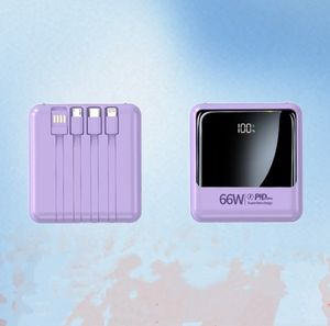 Banco de energía portátil de 10000mAh a precio de fábrica <span class=keywords><strong>con</strong></span> cable tipo C Estación de carga de panel solar para exteriores <span class=keywords><strong>con</strong></span> pantalla LED - Product Image 4