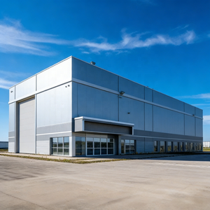 Estructura de Acero Prefabricada de Gran Porte con Diseño de Alta Calidad para Almacenes Industriales - Product Image 1