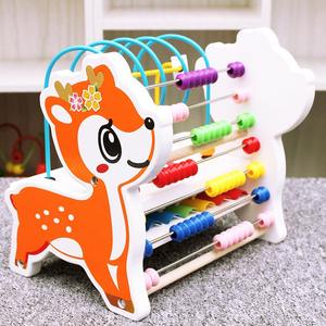 HOYE CRAFT-abalorio educativo para niños, cuentas de roscado, juego de ocho tonos, juguete, gran oferta - Product Image 5