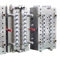 Fournisseur chinois Moule d'injection de préforme PET à 16 cavités pour la production de bouteilles d'eau minérale et de boissons 100ml 250ml 500ml 1500ml