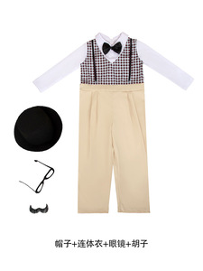 Niños <span class=keywords><strong>abuelo</strong></span> abuela traje anciano disfraz Halloween Día DE LOS NIÑOS escenario juego de rol <span class=keywords><strong>abuelo</strong></span> Cosplay viejo hombre disfraces - Product Image 6