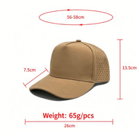 Cappelli Trucker in Tela e Nylon con Perforazioni Laser, Moda Casual per Viaggi e Attività all'Aperto, Primavera-Estate, Vendita all'Ingrosso